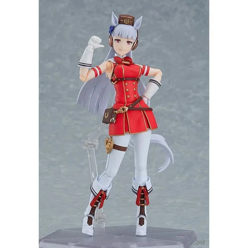 Original Max Factory Genuine Figma Series PrettyDerby Anime Gold Ship and Mejiro McQueen Proportional Humanoid, Figure Gift