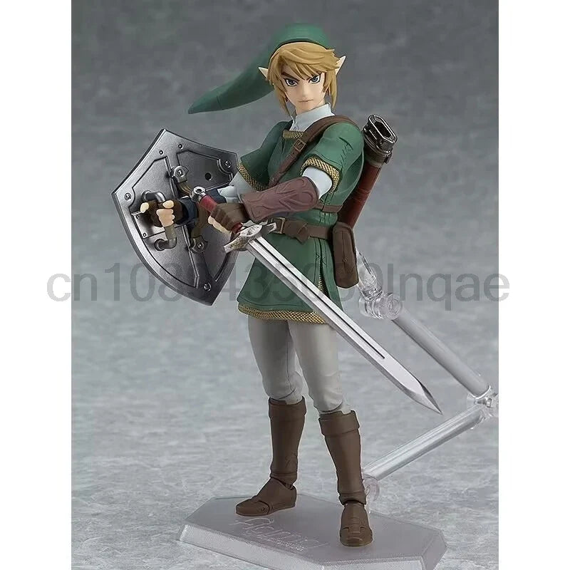 Luxury Skyward Sword Figma 320 Link Zelda Twilight Princess DX Ver. Breath Of The Wild Action Figure Model Toys Joint Movable