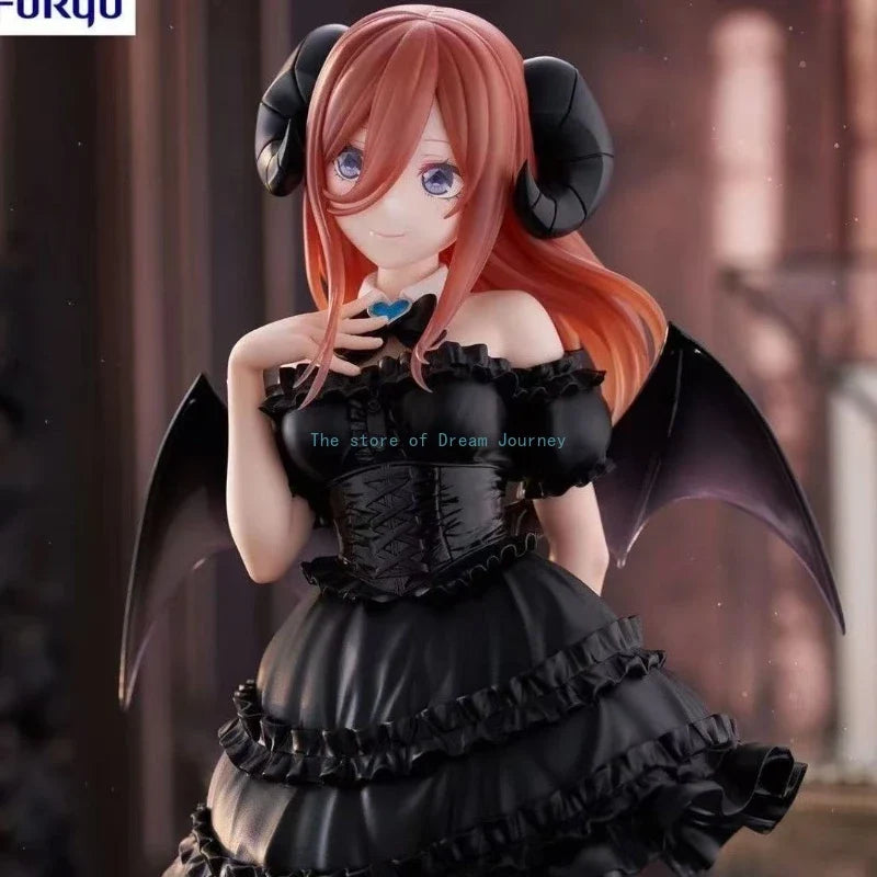 Original FuRyu Five-Equal Bride Nakano Sanjiu Little Devil 25cm PVC Material Scenery Figure Ornament Collection Gift
