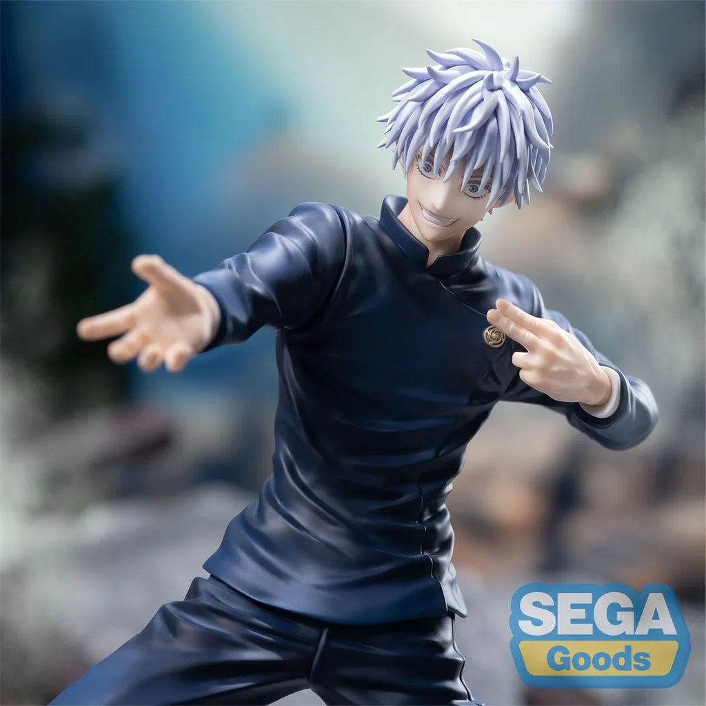In Stock SEGA Luminasta Jujutsu Kaisen: Hidden Inventory Satoru Gojo -Fierce Battle- PVC 17CM Anime Action Figures Model Toy