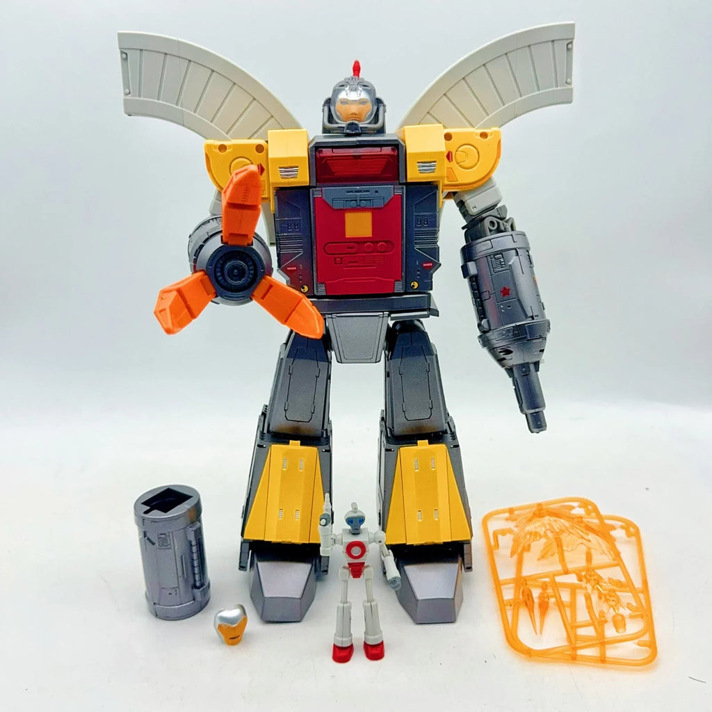 PANGU PT-02M PT02M metallic color Version Transformation MIGHTY MIRACLE God Omega Defensive Fortress Base Action Figure