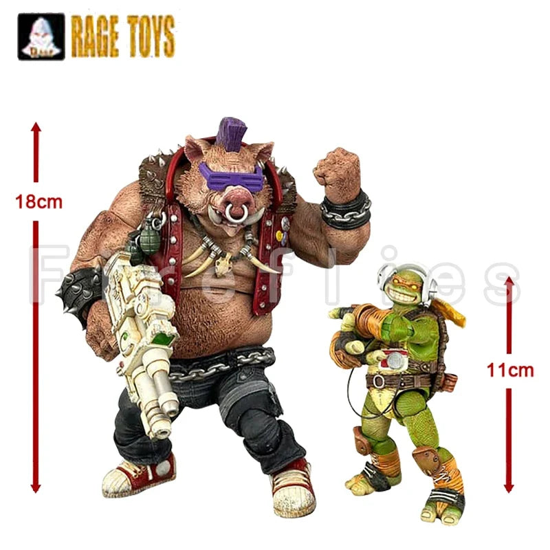 [Pre-Order]1/12 7inches Fury Toys Action Figure Wave 4 Rage Samurai Force Gullinbursti Anime Model  Toy