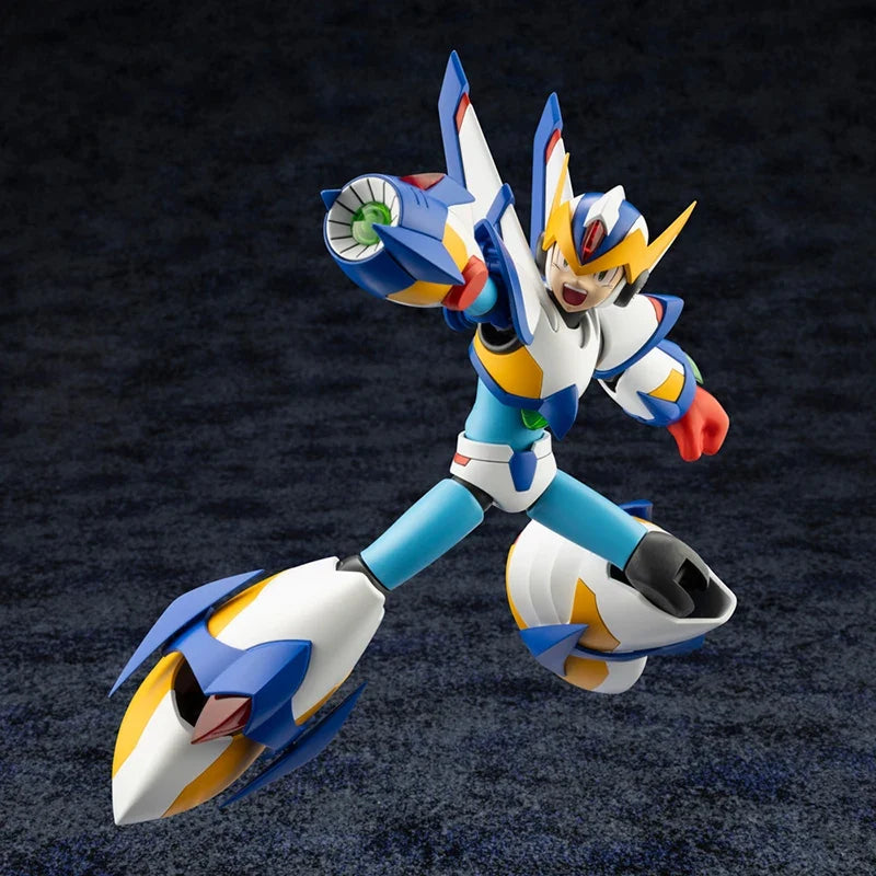 In stock 100% Original 1/12 Kotobukiya KP701 RockmanX Mega Man X Falcon Armor Plastic Model Kit Anime Action Figures Model Toys