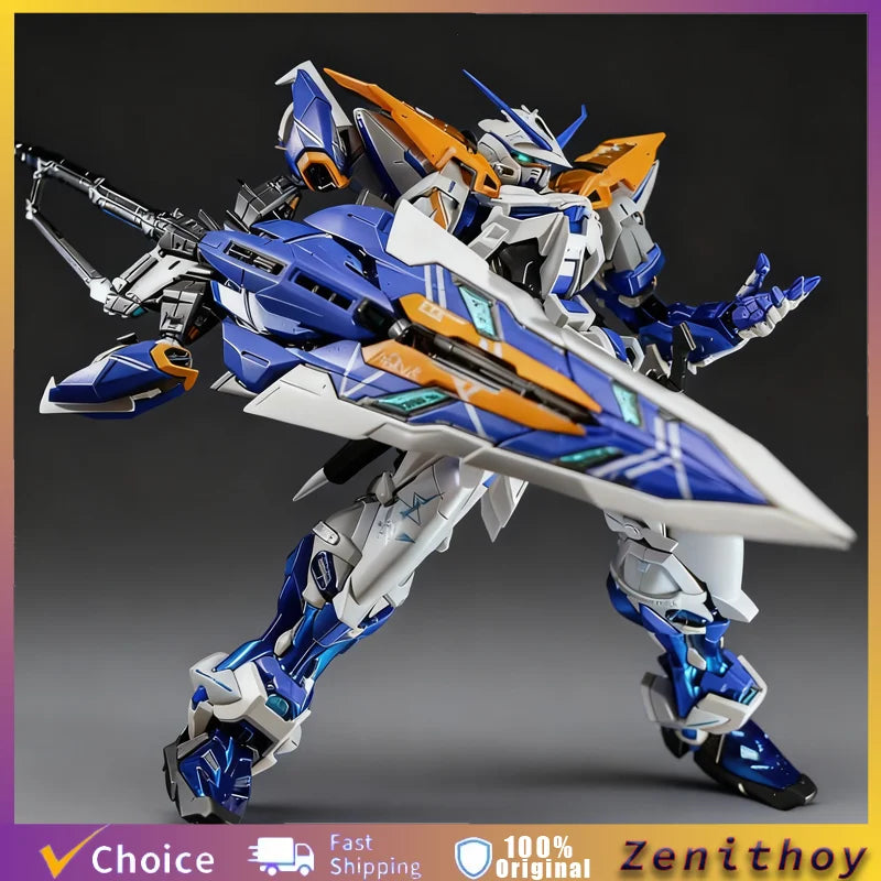 HG 1/144 Astray Blue Frame Snap-Fit-Bausatz Multi-Gelenk-Actionfigur Plastikmodell Desktop-Ornament Sammlergeschenk