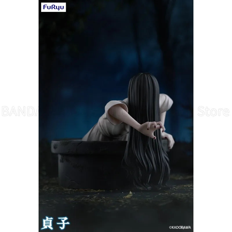 April 2026 Pre-sale Original  FuRyu Noodle Stopper Figure Ring Sadako Toys Model Decoration Gift Collection
