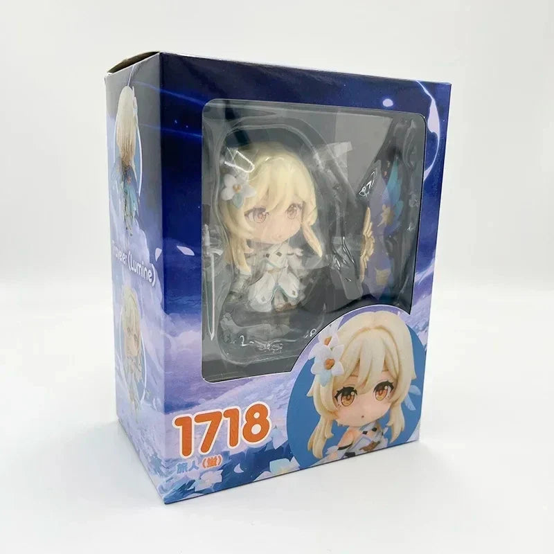 15cm Figma #548 Mona Anime Figure Mona Mirror Reflection of Doom Action Figure #1718 Traveler Figure Collectible Model Toys Gift