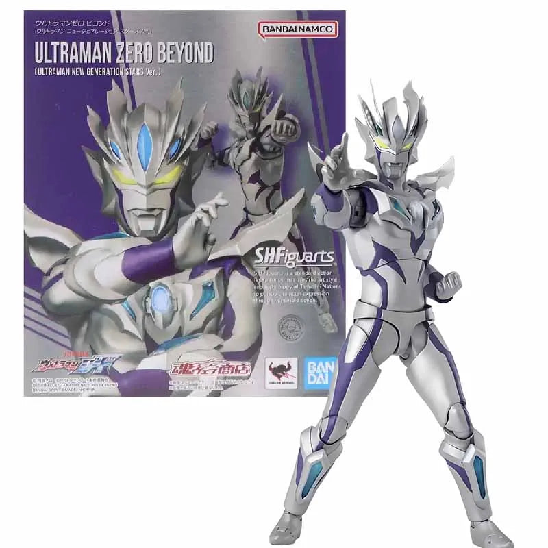 Bandai Original SHF Anime Figure ABSOLUTE TARTARUS ULTRAMAN ZERO BEYOND Action Figure Toys For Boys /Girls /Kids /Christmas Gift