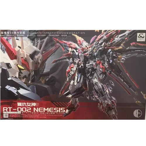 In Stock Infinite Dimension RT-002 NEMESIS 1/100 Assembling Model Mecha Model Pvc Toys IN ERA+ ADVANCED STRATEGIC REVENGE TITAN