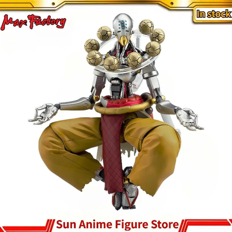 In Stock Original Max Factory Figma#413 OVERWATCH Zenyatta 15.5cm PVC Anime Figure Movable Toy Gift Ornament