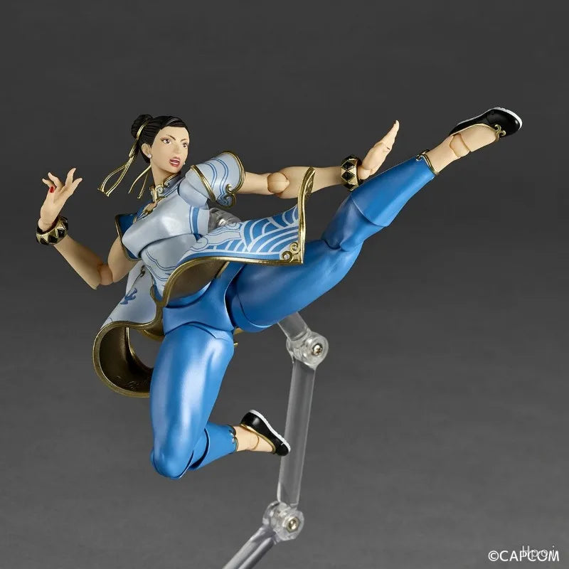 KAIYODO Original Wheel Technology Series Amazing Yamaguchi Street Fighter 6 Spring Beauty GameMobile Doll HandmadeModel Toy Gift