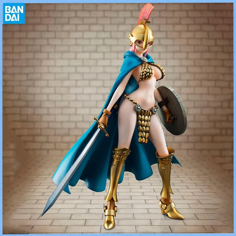 Bandai Genuine MegaHouse ONE PIECE Rebecca Anime figure Movable toy Anime Peripheral Action Figures Doll for Collectors