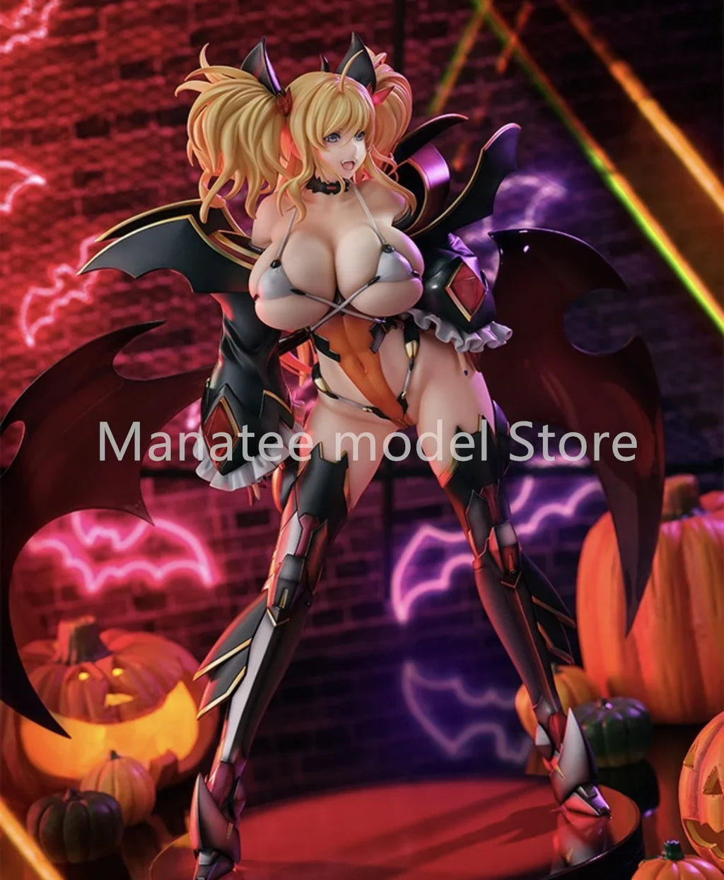 100% Original Taimanin RPG X Onisaki Kirara Halloween Vampire 1/6 PVC Action Figure Anime Model Toys Figure Collection Doll Gif