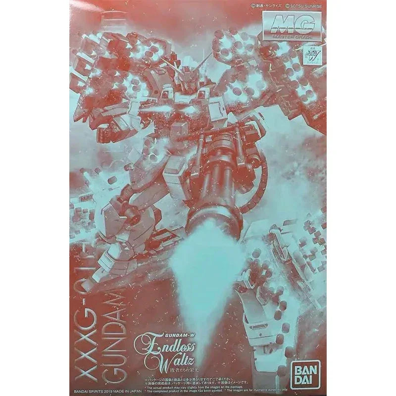 Gundam BANDAI MG 1/100 PB Limited Edition Heavyarms EW Igel Unit XXXG-01H2 Arms Cusutom Effects Action Figure Model Modification