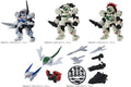 Bandai Box-Ei-Kapsel GUNDAM ROBOT CONCERTO RC03 Fertiges Action-Figuren-Modell-Spielzeug