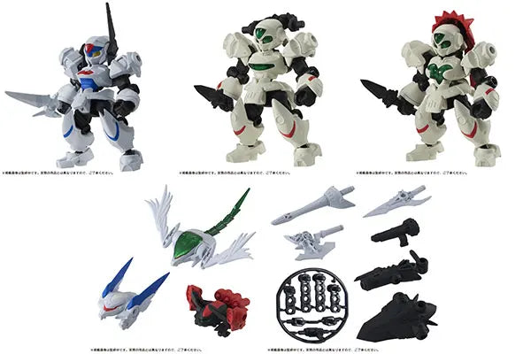 Bandai Box-Ei-Kapsel GUNDAM ROBOT CONCERTO RC03 Fertiges Action-Figuren-Modell-Spielzeug
