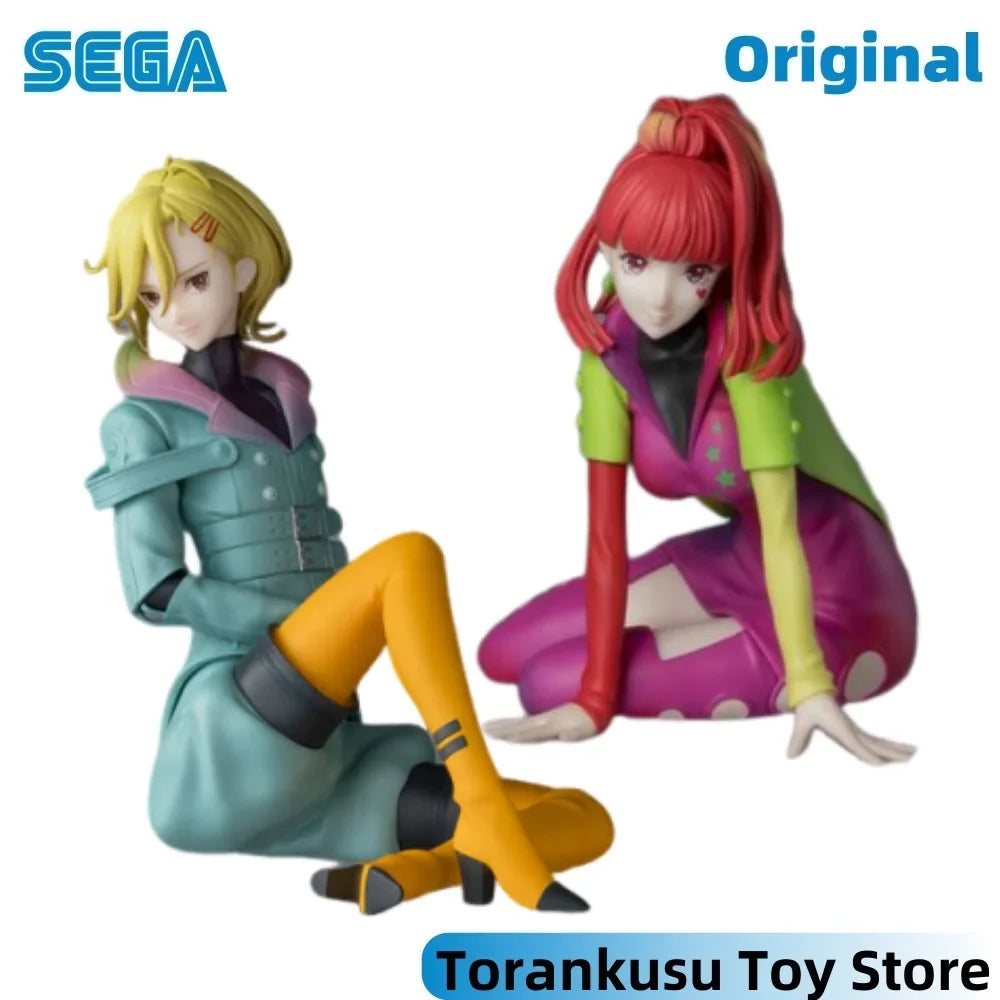 SEGA Gnosia Anime Setsu & SQ Premium Chokonose Figure Action Figures Model Figurine Original Figuarts Decoration Toys
