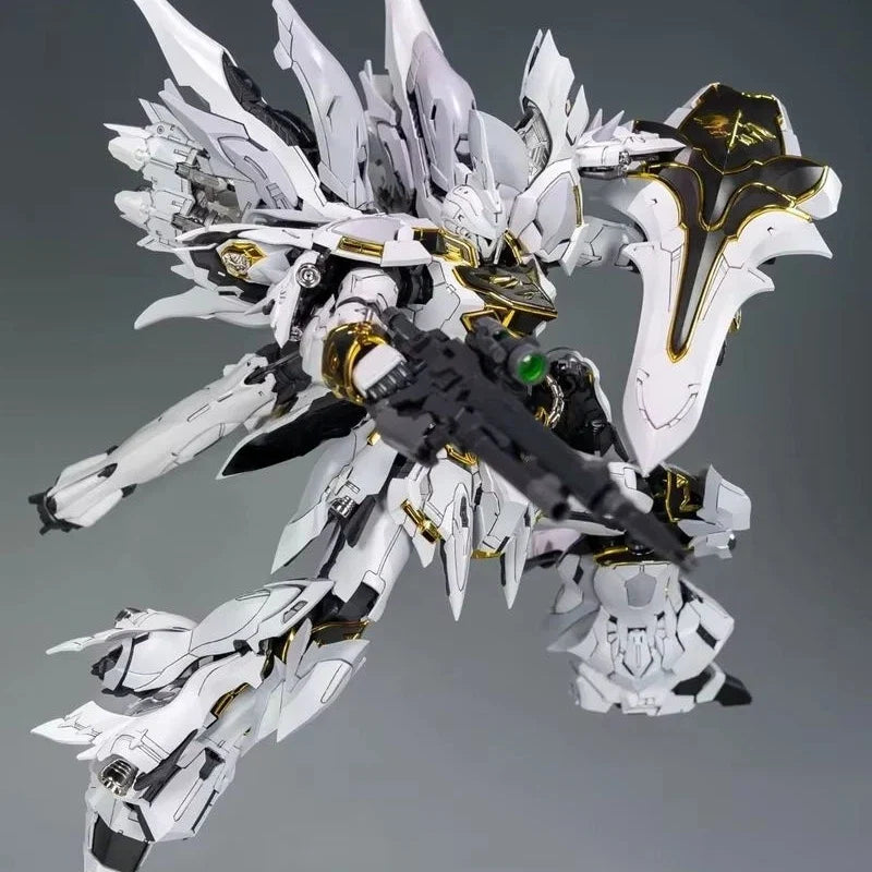 In Stock Comet Model 1/100 Mg The Red/White Comet Msn-06s Sinanju Gk Sytle Assembly Model Kit Plastic Model Action Figure Toy