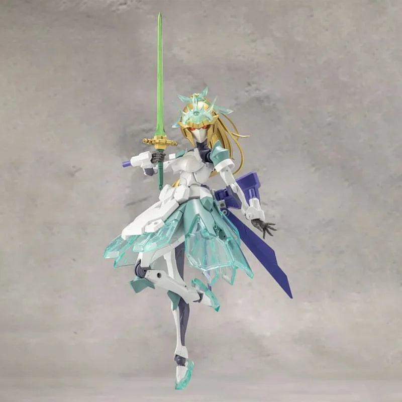 Kotobukiya Original Genuine Megalomaria Unlimited Universe Green Glass 16cm Mobile Suit Girl Action Figures Assembly Model Toys