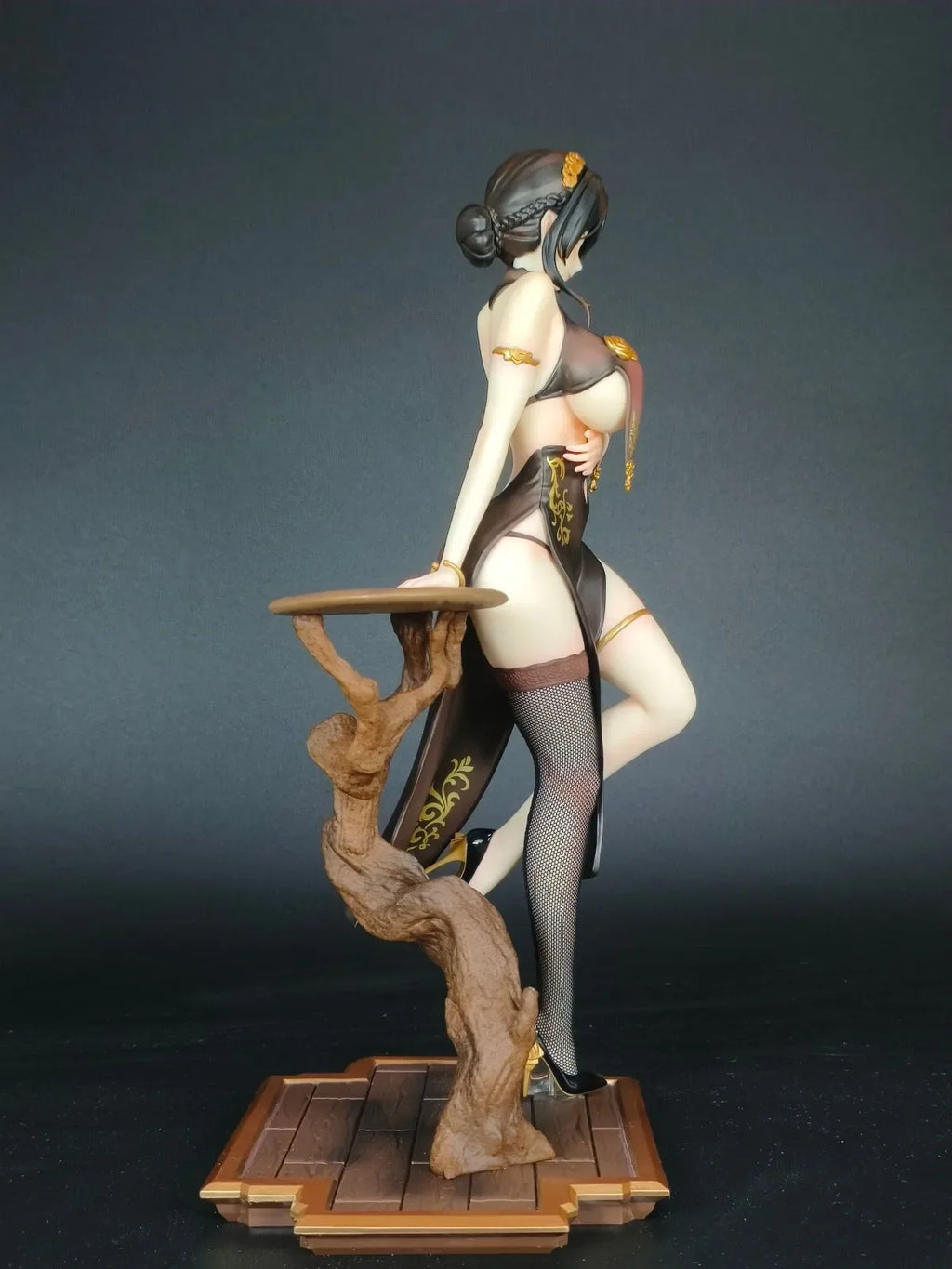 TYCTOYS BearPanda 28cm You Feng Lai Yi 1/6 With Cheongsam Anime Figure Beautiful Girl Model Toys Ornament Collection