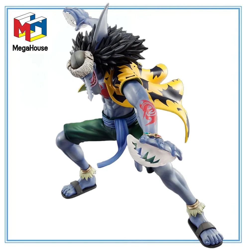 100% Original in Stock MegaHouse Excellent Model, Portrait of Pirates DX One Piece Arlong Anime Figure Collection Series