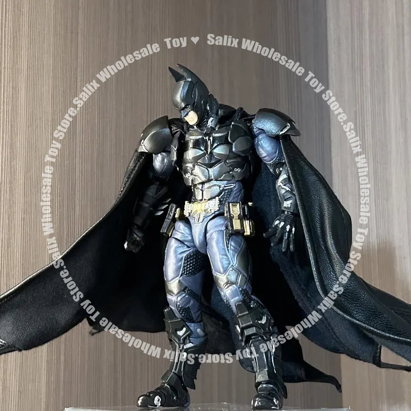 New Factory KAIYODO Amazing Yamaguchi Revoltech Batman Arkham Knight Ver. Anime Action Figures Collection Ko Model Custom Toy