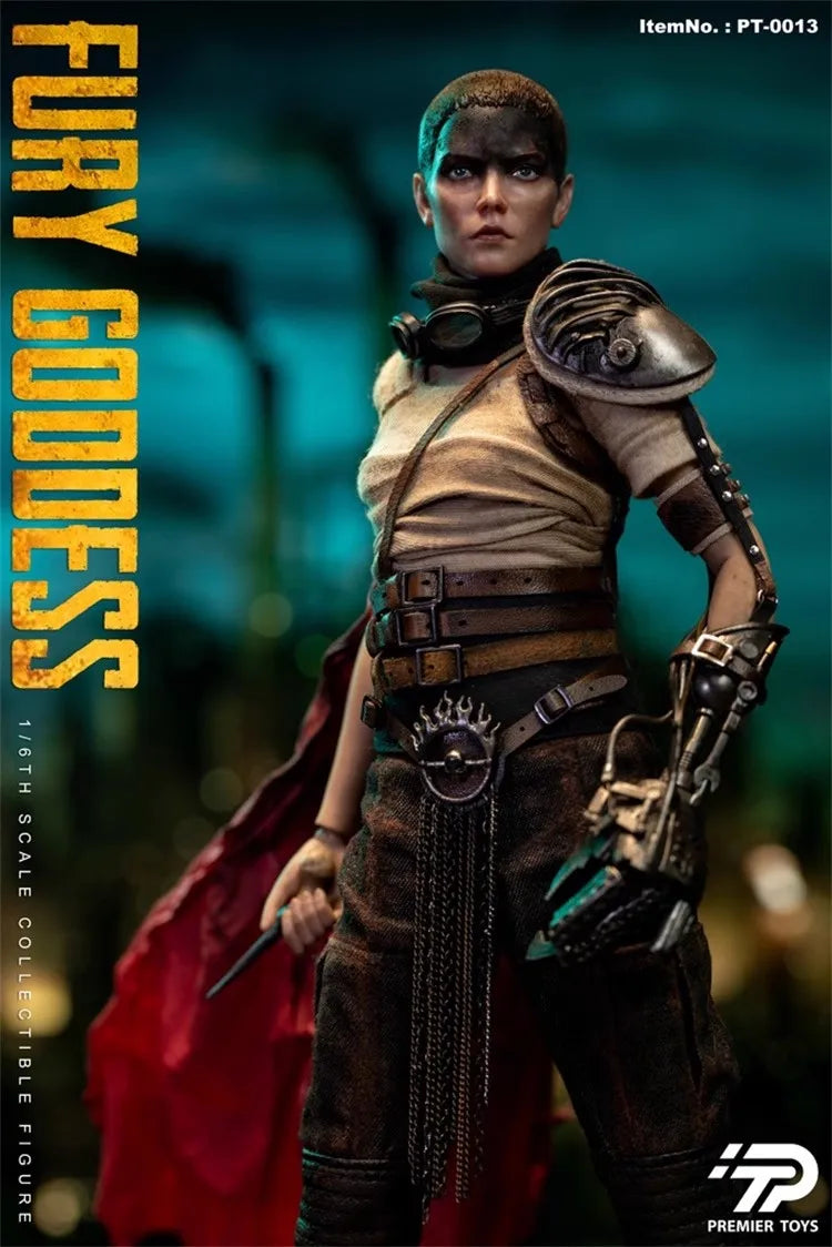Original Premier Toys PT-0013 1/6 Collectible Furiosa Goddess Anya Female Action Figure Movie Brave Simulation 12"  Model Toy