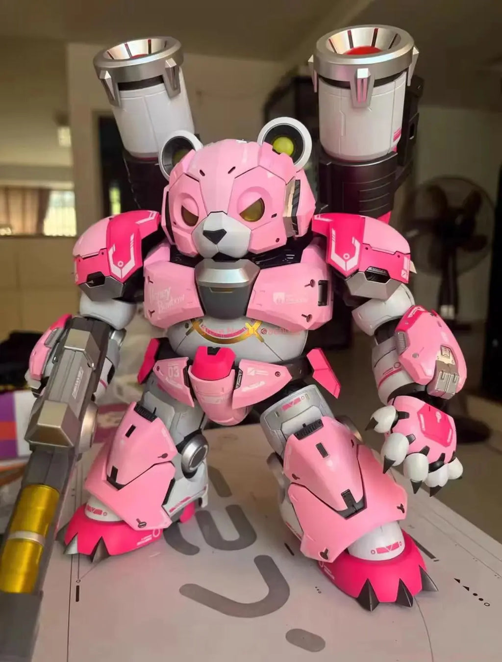 In Stock Original Soul Girl Lazy Seven Sins Mecha Girl Action Figure Cool Hani Hug Coconut Crash Rhino Model Surprise Toy Gift