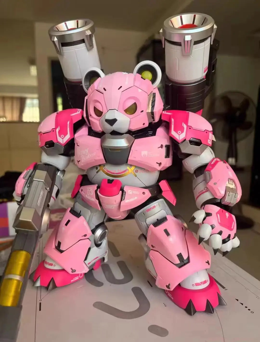 In Stock Original Soul Girl Lazy Seven Sins Mecha Girl Action Figure Cool Hani Hug Coconut Crash Rhino Model Surprise Toy Gift