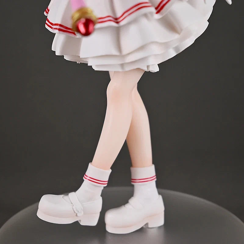Kinomoto Sakura Figures 22cm Card captor Sakura Figure Pvc Anime Models Statue Collection Toy Desk Decoration Kids Birthday Gift