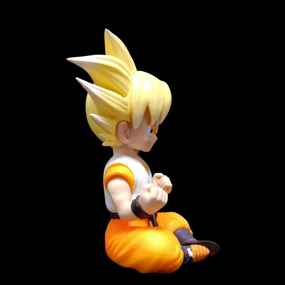 11cm/4.33in Anime Dragon Ball Figure Goku Action Figures Pvc Statue Desktop Ornamen Collection Model Toys Gifts