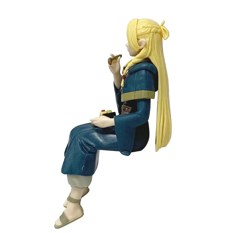 13-15CM Arknights Anime Dungeon Laios Meshi Marcille Donato Figure Standing Delicious in Dungeon PVC Model Toy Children Gift  ﻿