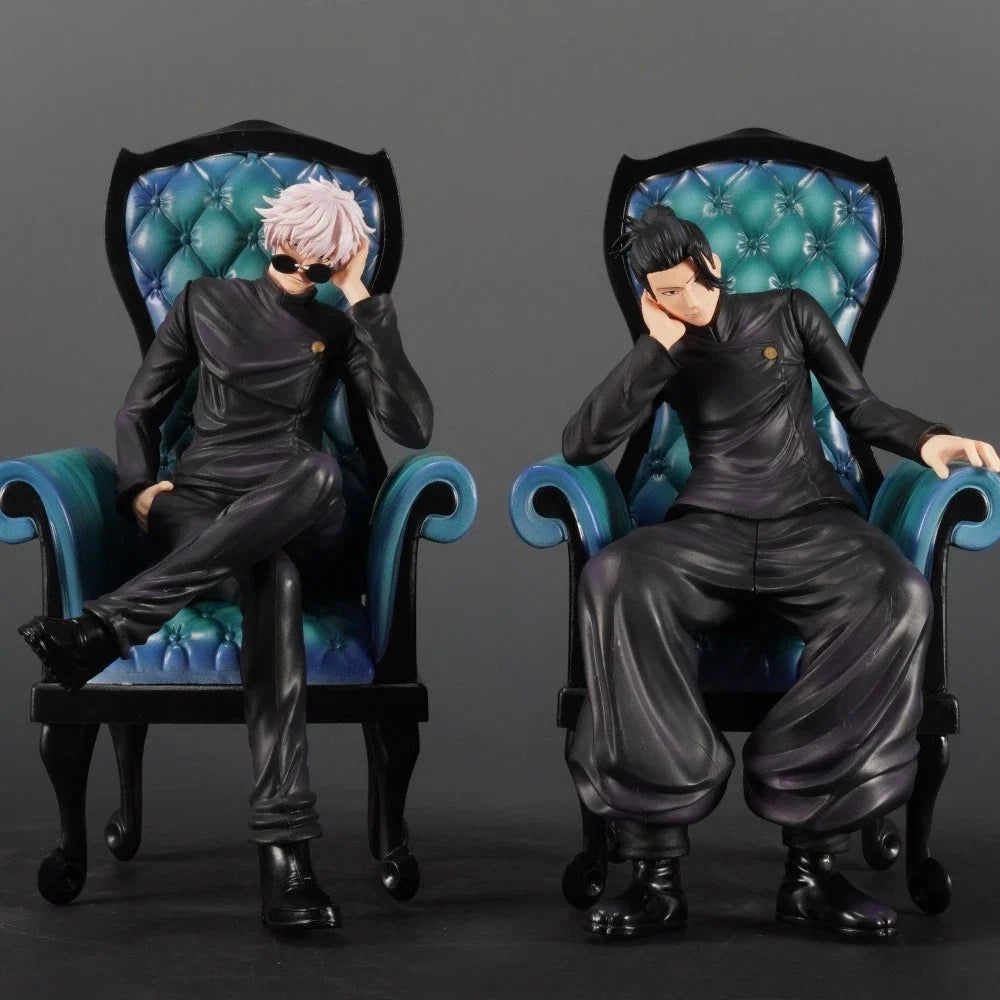 24cm/9.45in Anime Jujutsu Kaisen Figure Geto Suguru/Gojo Satoru Action Figures Pvc Statue Collection Model Toys Gifts