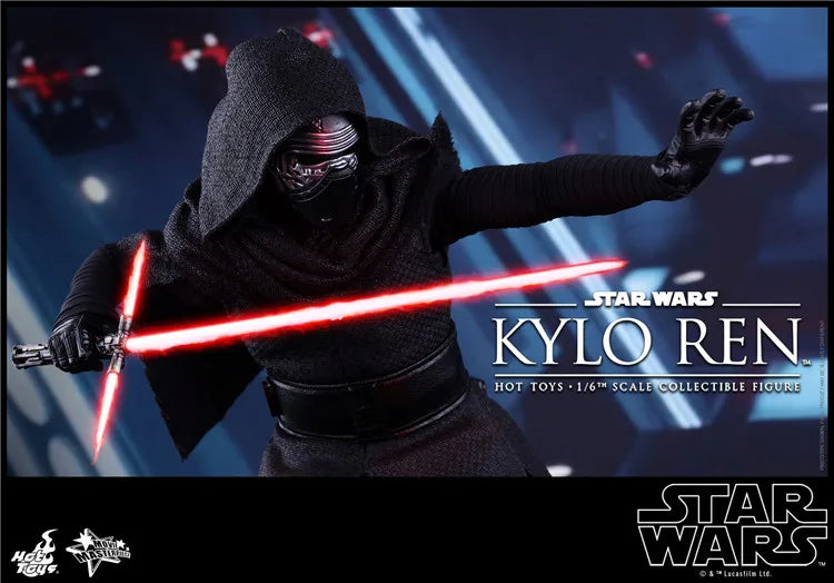 【In Stock】HOTTOYS HT 1/6 MMS320 Star Wars 7 Force Awakening Kyloren 1.0 Mobile Soldier Set Figure Doll Toy Collection