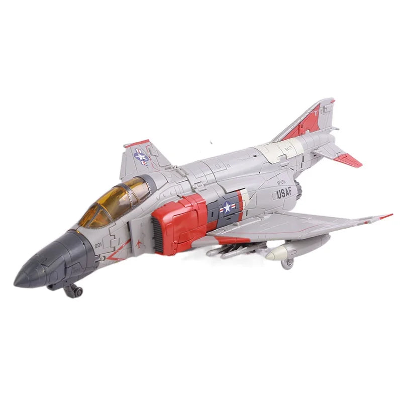 Thunder Warrior SX01 SX-01 Blitzwing Masterpiece Transformation Action Figure Toy Movie Model KO SS65 28cm Deformation Car Robot