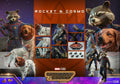 In Stock Genuine HOTTOYS HT MMS708 MMS548 Galaxy Guardians 3 Rocket Raccoon Cosmo Action Figure Model Toys