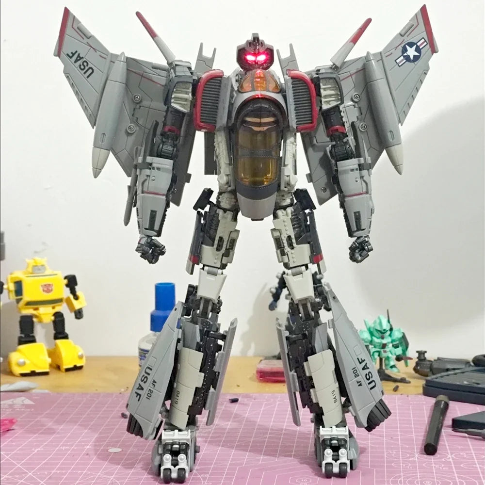 Transformation Toys Thunder Warrior SX01 Starscream Action Figure Deformation Model Robot Blitzwing Hornet Gaiden Lightning