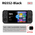 ANBERNIC RG552  Handheld Game Console 5.36‘’ IPS Screen Android Linux Dual Systems Retro Video Game Player Built in 4000+ Games