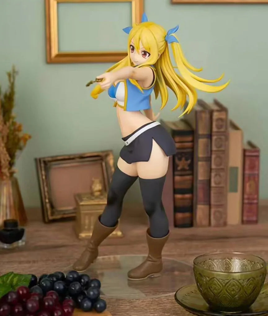 40cm 2025 lowest price Japanese original anime PVC  Lucy Heartfilia action figure action figure collectible model toys
