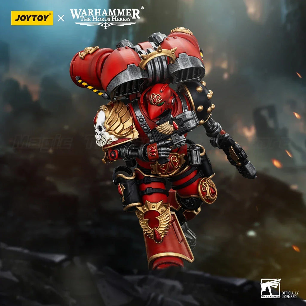 【MT】JOYTOY 1/18 Action Figure Warhammer 40K The Horus Heresy Blood Angels Dominion Zephon Model Toy Gifts