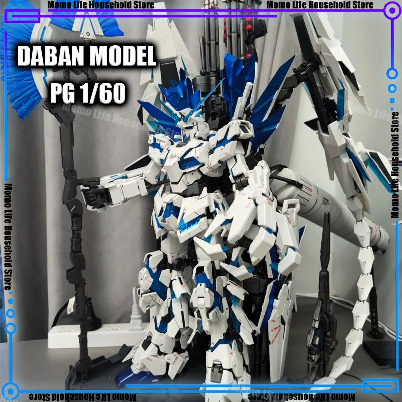 DABAN 1/60 PG RX-0 Unicorn Perfectibility Divine Assembly Model Kits Plastic skeleton Anime Action Figure Robot Plastic Model