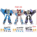 Transformation Toys JINBAO FG0103 FG04 Starscream Thundercracker Skywarp F15 DS01 Anime Action Figure Model Deformation Robot