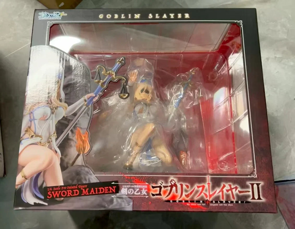 Original HAKOIRI MUSUME Inc Goblin Slayer Staffel 2 Schwertjungfrau Spielzeugmodell Geschenk Dekoration