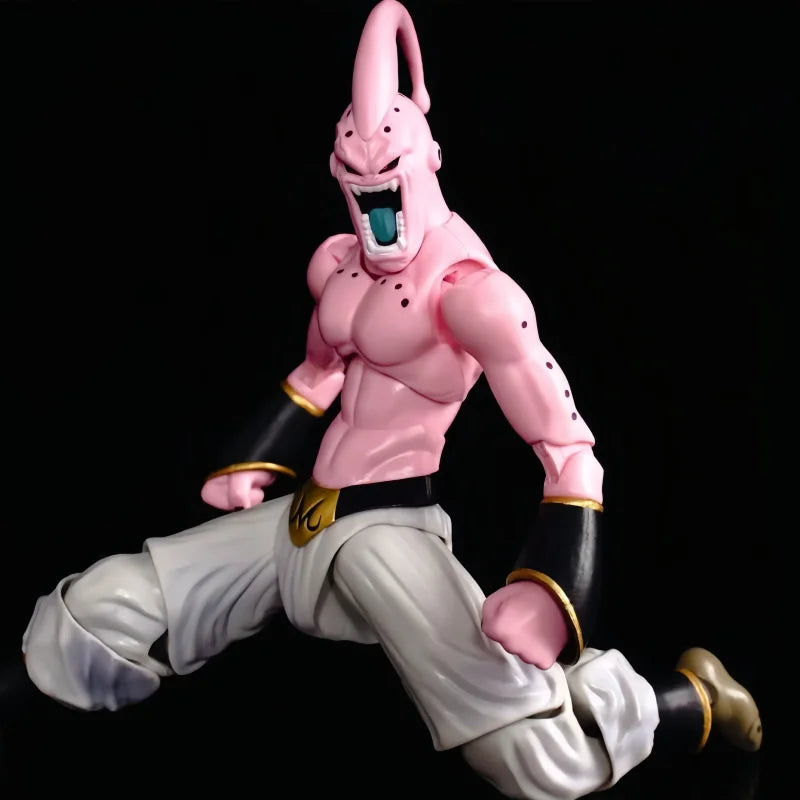 New Hot 24cm Anime Dragon Ball Sh Figuarts Majin Buu Pvc Movable Super Buu Action Figure Collection Model Toys For Birthday Gift