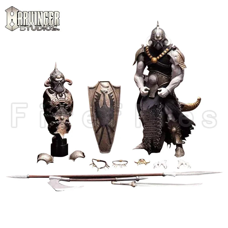 [Vorbestellung]1/12 7 Zoll Harvinger Studios Savage Crucible Actionfigur Death Dealer Anime Modell Geschenk
