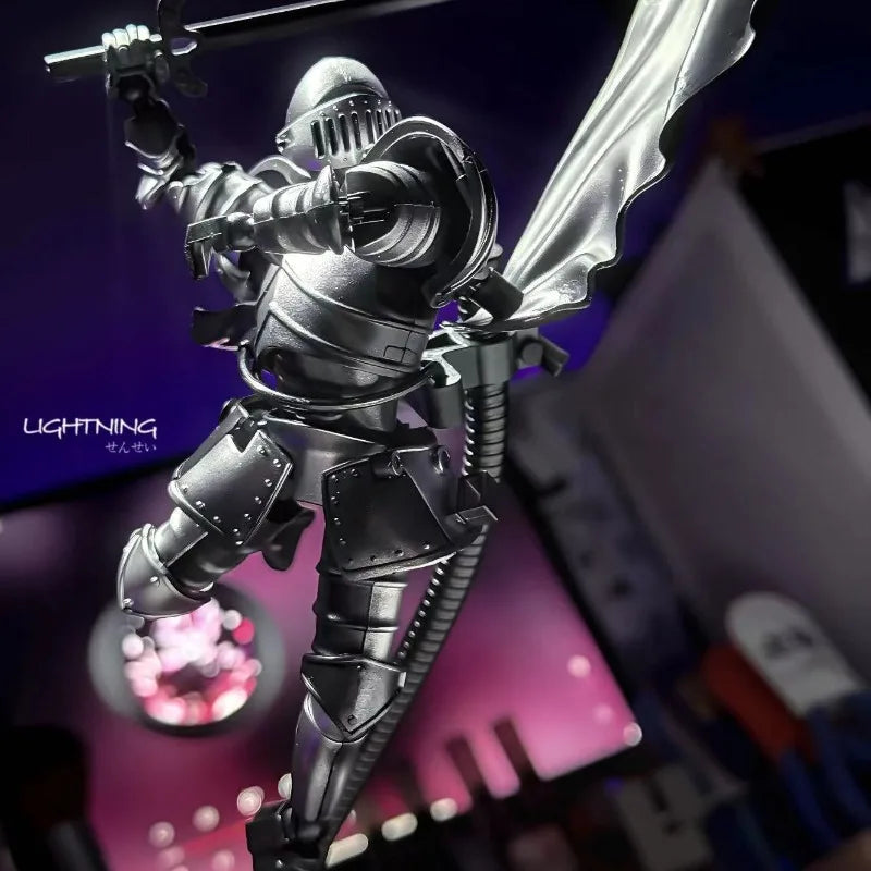 Medieval Knight  Lucky 13 Doll Figure Movable Joint Puppet Joint Building Block 3D Assembled Boy Toy Gift Building Blocks