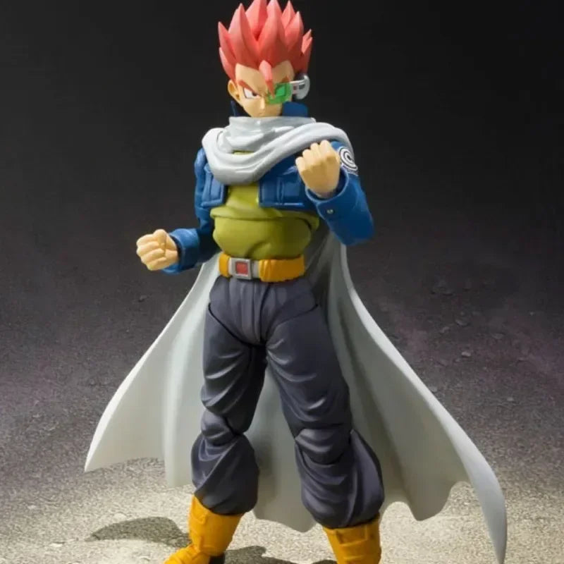 Original Bandai Dragon Ball Action Figure Shf Anime Figure 14cm Pvc The Patrol Xenoverse Gift Action Figure Boxed Birthday Gift