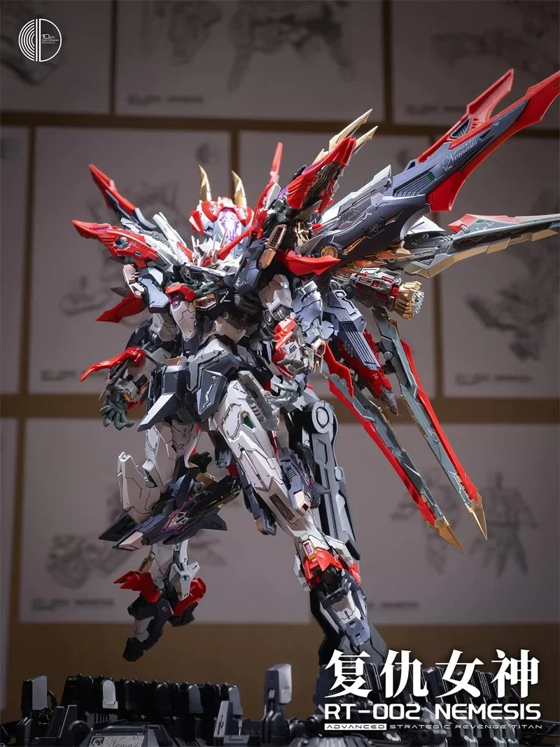 In-Stock 1/100 Infinite Dimension In Rt-002 Nemesis Advanced Strategic Revenge Titan 10th Action Model Figure  Assembly Toy Gift