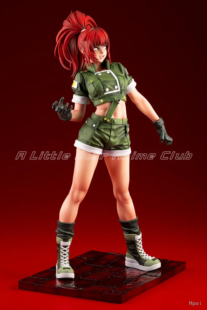 【Pre Sale】Original KOTOBUKIYA SNK Beautiful Girl THE KING OF FIGHTERS '97 Leona Heidern 1/7 Figure Collection Model