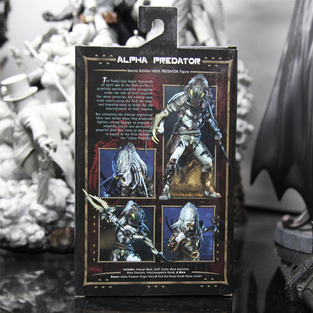 Neca Genuine Alpha Iron Blood Warrior Brand New Undismantled Mobile Doll Collect Figurines Desktop Decoration