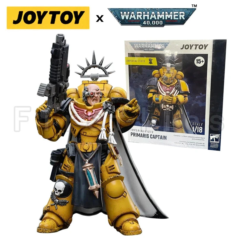 1/18 JOYTOY Action Figure (4PCS/SET) 40K Fists Heavy Intercessors Set Anime Model Toy